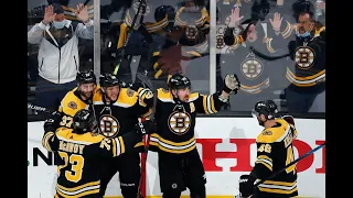 Bruins' David Pastrnak breaks out of goal scoring slump