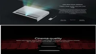 xiaomi 4k laser projector xiaomi Mi 4k UST laser projector 2020 review and comparison