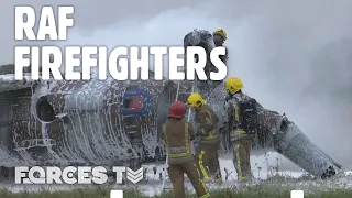 Joining Manston's LAST EVER Trainee RAF Firefighters 🔥🚒 | Forces TV