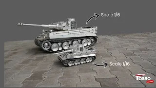 RC Tiger 1 Vollmetall Maßstab / Scale 1/6 !!!