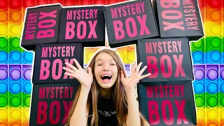 Pop it Box 📦 !!! Лучшая распаковка от Mystery Box / Что внутри?  / НАША МАША