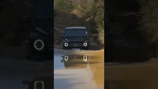 Mercedes G-63 deep water crossing.