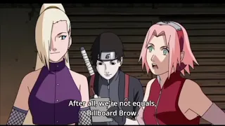 sakura ino sai | funny moment | billboard brow | ino-pig 😂😂🤣