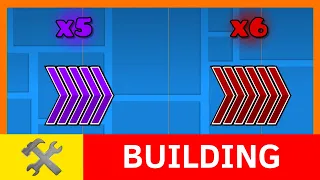 HOW TO BUILD ×5 AND ×6 SPEEDS - Geometry Dash