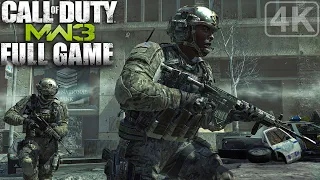 Call of Duty Modern Warfare 3｜2011｜Full Game Playthrough｜4K