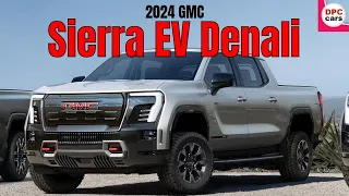New 2024 GMC Sierra EV Denali Electric Truck Revealed