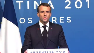 Macron reagiert mit Härte auf "Gelbwesten"-Proteste