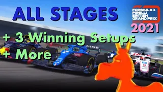 Real Racing 3 RR3 2021 Formula 1 Pirelli British Grand Prix: All Stages, 3 Setups, etc.