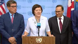 Poland (E10 Group) on Syria's Idlib - Security Council Media Stakeout (5 September 2018)