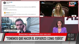 🔴 Senadores se subieron el sueldo: "Muchos quieren seguir la fiesta" - Senador LLA