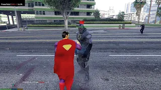 cosmic armor superman free roam gta v ! #gtav#gta5#superman#freeroam#gameplay#TECHPROMODDER#DC