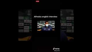 Alfredo Morelos talking English