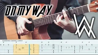 On My Way Fingerstyle Guitar Tutorial By Edward Ong