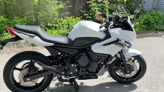 Осмотр мотоцикла Yamaha XJ6 Diversion с пробегом 7189км