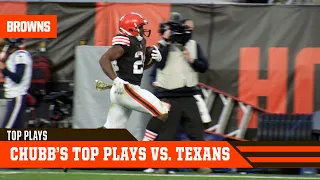 Nick Chubb's TD and Game Winning Run vs Texans | Cleveland Browns