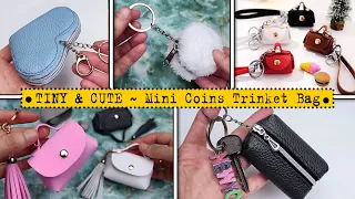 SUPER LOVELY DIY MICRO COINS TRINKET BAGS EASY MAKING IDEAS