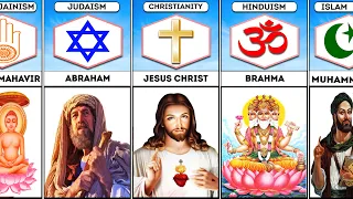 Founders of Different Religions Comparison