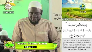 19 Imam Abdoulaye koita Tafsir de la sourate Maryam Ramadan 2023 jour 23 le 14 avril 2023