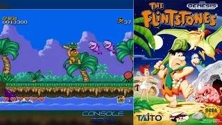 The Flintstones (Флинтстоуны) - прохождение игры (Sega Mega Drive, 16-bit)
