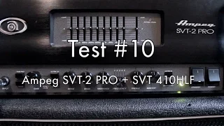 Ampeg SVT-2 PRO + SVT 410HLF - Test #10
