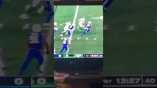 Aaron Rodgers First Snap as a Jet