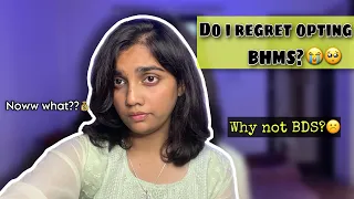 Do i regret opting BHMS😭😶 | Why BHMS and not BDS #shorts #bhms #neetresult2023