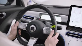 smart #1 - Tutorial Adjusting the steering wheel