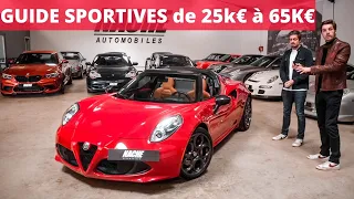 GUIDE de sportives géniales entre 25k€ et 65k€