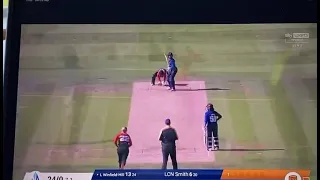 Sky Sports - Charlotte Dean attempting to do a Deepti Sharma day after the INDvENG women mankad