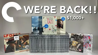 The $1,000 Mega Haul… Criterion Collection 50% off Barnes & Noble Sale 4K Blu-ray Haul