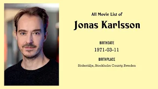 Jonas Karlsson Movies list Jonas Karlsson| Filmography of Jonas Karlsson