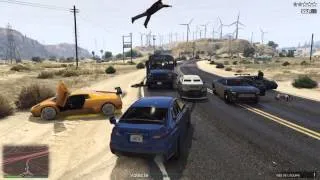 Its raining men ! GTA V