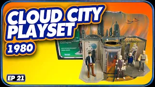 Vintage Star Wars Cloud City Playset from 1980 Kenner Toys