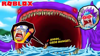 MOCIL NANGIS!! AKU JADI IKAN BLOOP TERBESAR SEJAGAT RAYA MAKAN MOCIL YANG KECIL DI ROBLOX!!