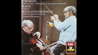 Schumann: Cello Concerto in A minor, Op. 129 - Rostropovich, cello