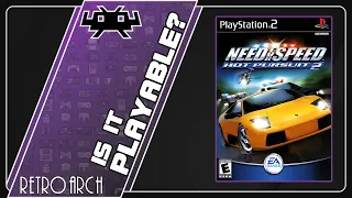 Is Need For Speed: Hot Pursuit 2 Playable? RetroArch Performance [Series X | PCSX2]