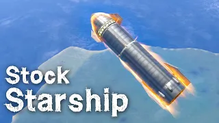 KSP: Recreating the SpaceX STARSHIP & SUPERHEAVY (Stock)