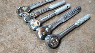 My Top 5 Favorite Classic 1/4" Drive Ratchets