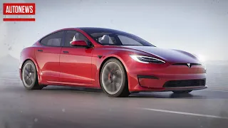 Обновленная Tesla Model S (2021): самая быстрая ТЕСЛА! 2 сек до 100 км/ч