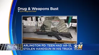 Arlington Teen Arrested For Unlawful Weapon Possession, Theft And Drug Possession