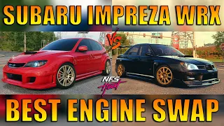 NFS Heat - SUBARU Impreza WRX STI '10 vs Impreza WRX STI '06 Best Engine Fully Upgraded 400+