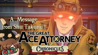 WHAT. (Great Ace Attorney Announcement Reaction)