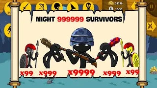 NIGHT UPDATE x999 SPEARTON x999 ZOMBIES TOXIC x999 GIANT EPIC | STICK WAR LEGACY | STICK MASTER