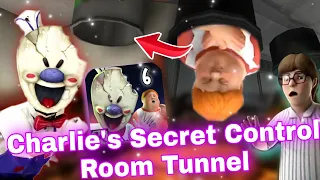Charlie's Secret Giant Kitchen To Control Room Tunnel Revealed || Ice Scream 6 Trailer