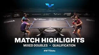 B. Afanador /A. Diaz vs J.Piccolin/Jamila Laurenti | WTT Contender Doha 2021 | XD | R32 Highlights