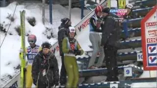 Zakopane 2011 Adam Małysz 120m FALL Upadek