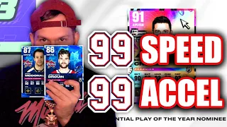 *99 SPEED & 99 ACCELERATION* ON THESE ALL STAR CARDS! NHL 24 CONTENT