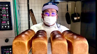 Amazing small Japanese bakery! clumsy baker make bread every morning!｜Japanese Bakery Tour