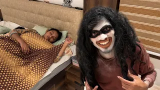 SCARING “SLEEPING PAMI” at MIDNIGHT ( Ghost Prank Gone Wrong )