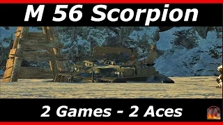 War Thunder || M56 Scorpion - RB Gameplay (2x RB, 2x ACE)